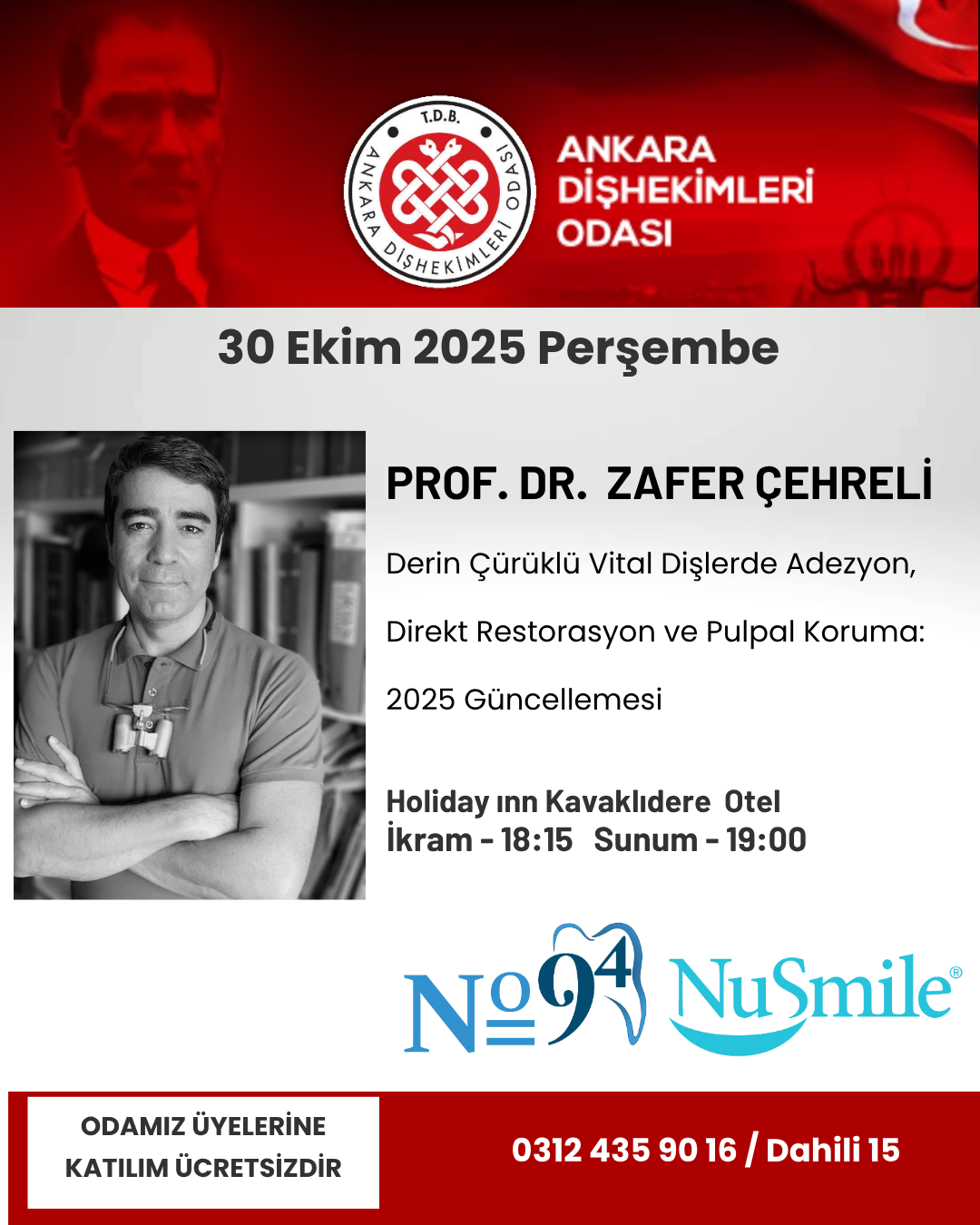 30 EKİM 2025- PROF.DR. ZAFER ÇEHRELİ